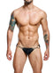 MALE BASICS DNGEON SNAP JOCKSTRAP BLACK O/S-0