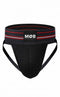 MOB FETISH JOCKSTRAP BLACK SMALL 3IN WAISTBAND(BULK)-2