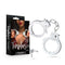 Temptasia Beginner Cuffs Silver - Stylish & Comfortable BDSM Handcuffs with Safety Release Lever and Adjustable Design