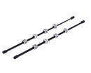 Edge MINE Pinching Rods Black set showcasing adjustable grip for tailored sensory play.