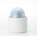 Tenga iroha Temari MIZU Vibrator in a stylish compact design with a rounded shape and calming blue accents.