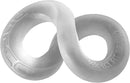 Perfect Fit Rocco 3-Way XL Wrap Cock Ring Clear designed for adjustable comfort and support.