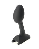 MOD Electro Stim Butt Plug One in sleek black design for focused electro sensation in anal play.
