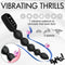 Digital Silicone Vibrating Anal Beads – 5 Beads with Digital Display