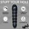Digital Silicone Vibrating Anal Beads – 5 Beads with Digital Display