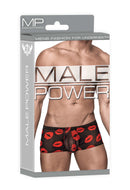 MINI SHORT SHEER LIPS BLACK LARGE-4