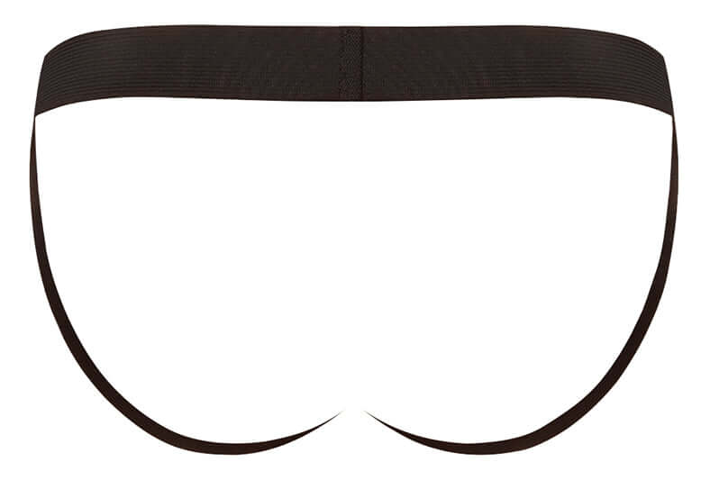 JOCK SATIN LYCRA BLACK SMALL/ MEDIUM-3