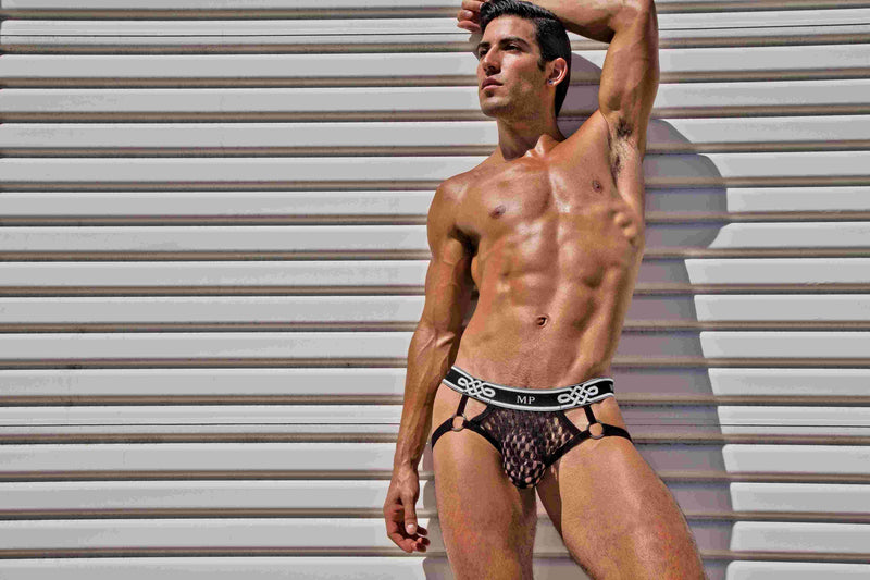 PEEP SHOW JOCK RING BLACK SMALL/ MEDIUM-3