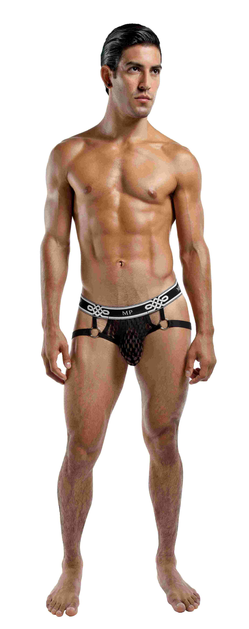 PEEP SHOW JOCK RING BLACK SMALL/ MEDIUM-2