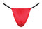 POSING STRAP SATIN LYCRA RED O/S-1