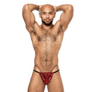 DISCO DESIRE POSING STRAP RED O/S-0