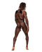 SAGITTARIUS LEATHER HARNESS BLACK O/S-2