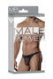 NYLON/SPANDEX STREAKER THONG BLACK L/XL-2
