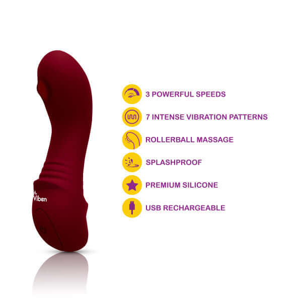 ZAINA RUBY INTENSE MINI G-SPOT VIBE-1