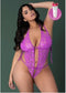 BUTTERFLY FANTASIES PEEK A BOO TEDDY PURPLE GLOW 2XL-0