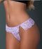 FLUTTER THONG 2PK LILAC/BLACK W/ LILAC DREAM PHEROMONE L/XL-1