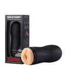 Maxtasy Stroke Master Series Sleeve Realistic Nude packaging and product on display.