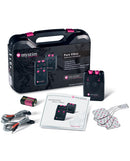 Mystim Pure Vibes Nervstimulator Electro Stim Kit including electrodes and cables for electrostimulation.