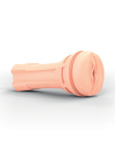 Mystim Oh-Pushme Vagina Masturbator Black with adjustable suction for personalized pleasure.