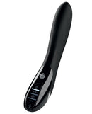 Mystim Electric Eric eStim Vibrator Black Edition with controls for vibration and electro stimulation.