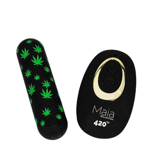 DATE NIGHT 420 REMOTE PANTY VIBE - L/XL-0