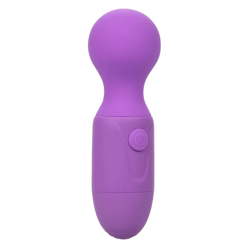First Time Rechargeable Massager in Purple with 10 vibration settings for personalized pleasure.