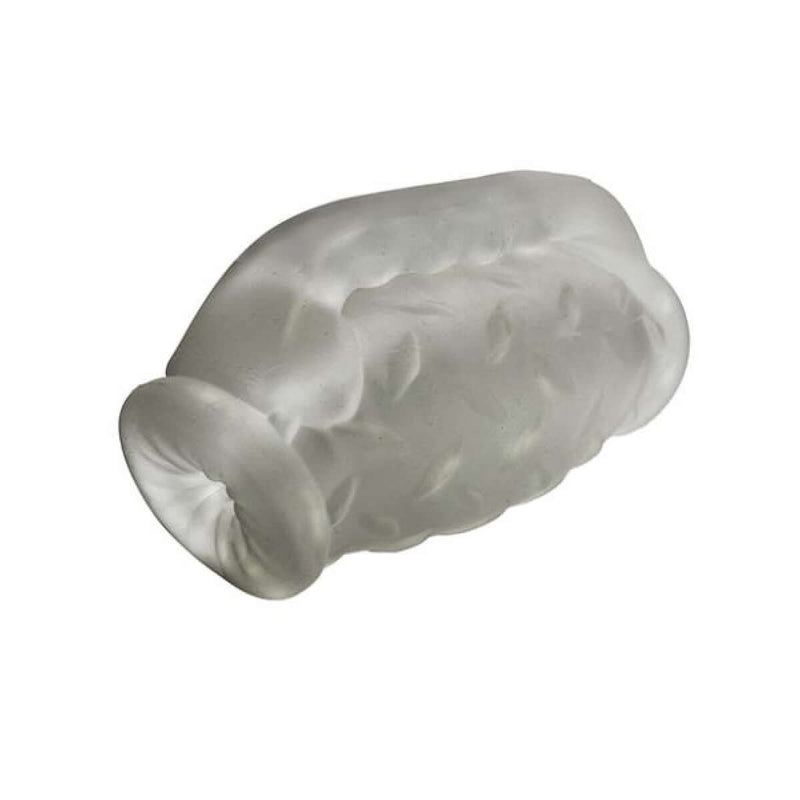 Oxballs Masterjack Double Penetration Stroker - Clear Ice Oxballs Masterjack Double Penetration Stroker - Clear Ice