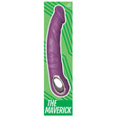 Maverick Realistic Dildo Vibrator in purple, designed for lifelike vibrations and comfort.