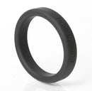 Boneyard Silicone Cock Ring 50mm Black, made from soft medical grade silicone, offering comfort and support.
