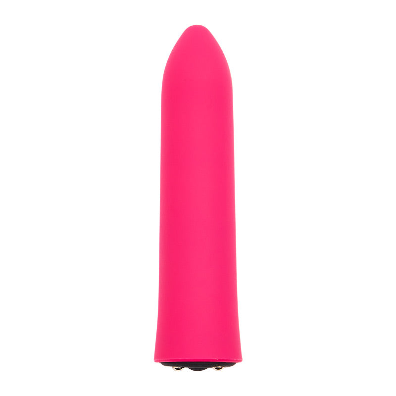 NU Sensuelle Point 20-Function Rechargeable Silicone Bullet Vibrator Pink