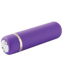 NU Sensuelle Joie Bullet Vibrator Purple, compact rechargeable vibrator for external stimulation and pleasure.