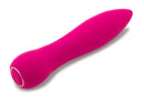 NU Sensuelle Bobbii Magenta Bullet Vibrator on a white background, featuring a sleek pink design for clitoral stimulation.