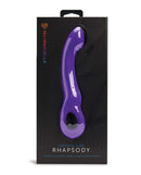 Sensuelle Rhapsody Tapper Deep Purple Vibrator with Tapping Feature in Packaging