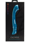Sensuelle Calypso Deep Turquoise Blue Vibrator in packaging showcasing its elegant design and powerful functionality.