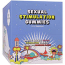 Happy Schlong Sexual Stimulation Gummies box, herbal supplement infused with nootropic plants for enhanced libido.