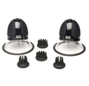 Rotating Nipple Suckers with 4 silicone attachments for hands-free stimulation pleasure.