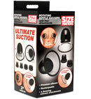 Box of Rotating Nipple Suckers with 4 Attachments for ultimate hands-free nipple stimulation and pleasure.