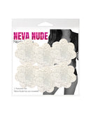 Neva Nude Lace Back To Basics Petal Body Stickers White - Image 2