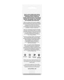 Love Notes Hush G-Spot Vibrator Black packaging details highlighting features and specifications.
