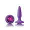 GLAMS MINI PURPLE GEM BUTT PLUG-1