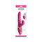 Inya Enamour pink rechargeable silicone rabbit vibrator with air pulse clitoral stimulator packaging.