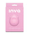 Inya Pink Rechargeable Rose Clitoral Stimulator packaging showcasing its elegant design and product name.
