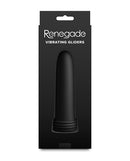 Renegade Vibrating Dilators Set Black packaging showcasing a sleek black vibrating dilator for sexual wellness.