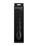 Renegade Virtua Digital Beaded Anal Vibrator Black in sleek packaging with graduated beads for enhanced stimulation.