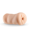 Barely Legal Christine Vagina Stroker White in realistic pussy-shaped design for enhanced pleasure.