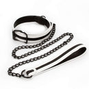 GLO BONDAGE COLLAR & LEASH GREEN-0