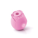 Inya The Rose Rechargeable Suction Clitoral Stimulator Pink with elegant rose design and air pulse technology for targeted pleasure.