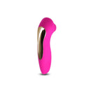 Revel Vera rechargeable silicone clitoral stimulator in pink, featuring air pulse technology and sleek design.