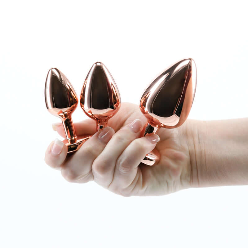 REAR ASSETS ROSE GOLD PINK HEART TRAINER KIT-2