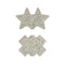PRETTY PASTIES STAR & CROSS GLOW 2 PAIR-0